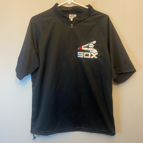 Coca Cola Chicago White Sox Half-Zip Shirt | size M - Picture 1 of 5